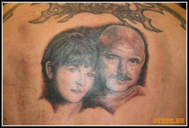 Татуировки портреты 31