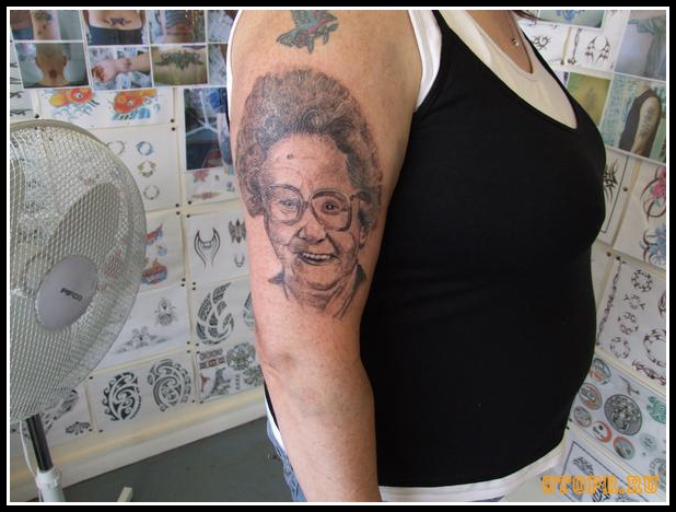 Татуировки портреты 17