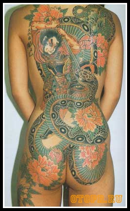 Японские татуировки 40