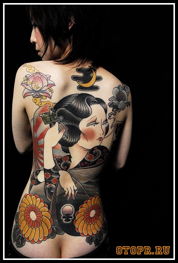 Японские татуировки 3