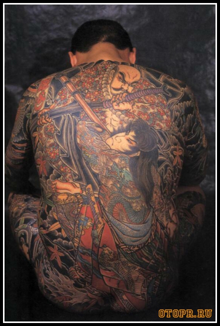 Японские татуировки 75